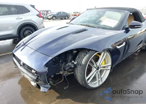 2014 Jaguar F-Type S from USA, damaged, VIN SAJWA6FC7E8K07510